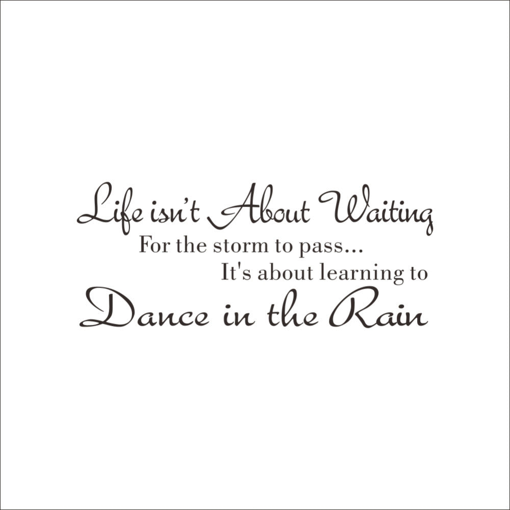 Encouragement & Inspiration Quote Wall Decal