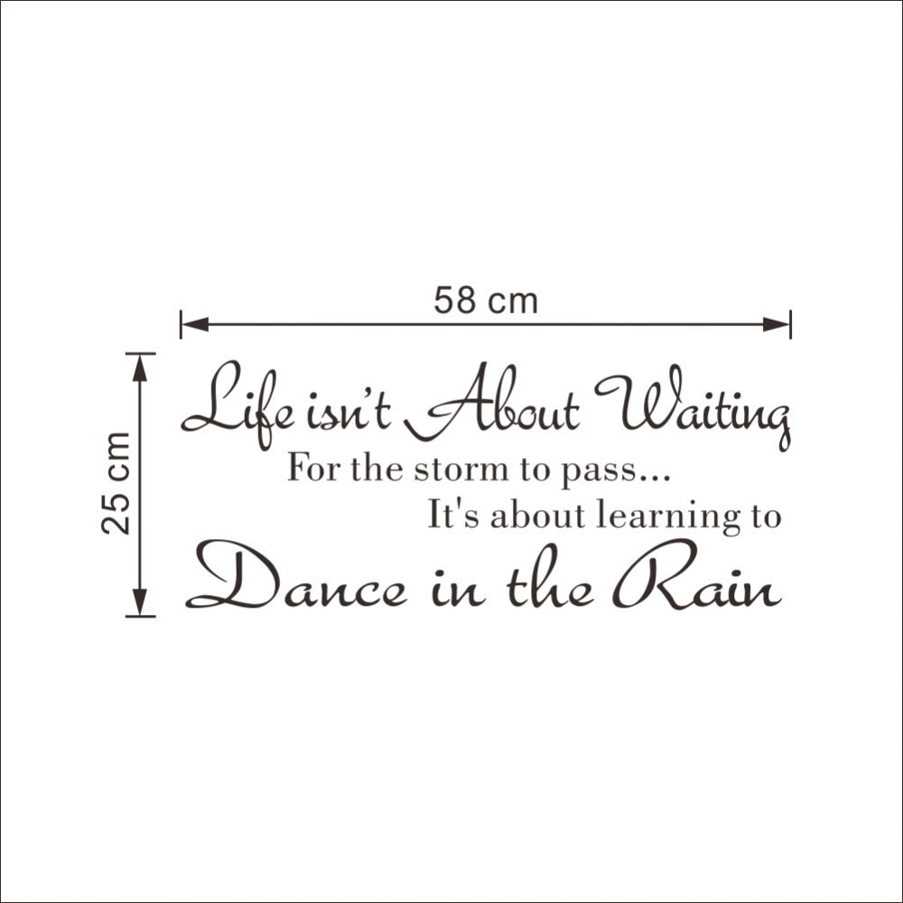 Encouragement & Inspiration Quote Wall Decal