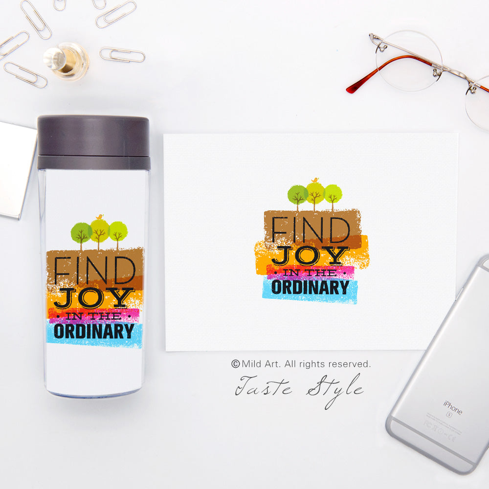 Insulated Inspirational Quotes Water Bottle