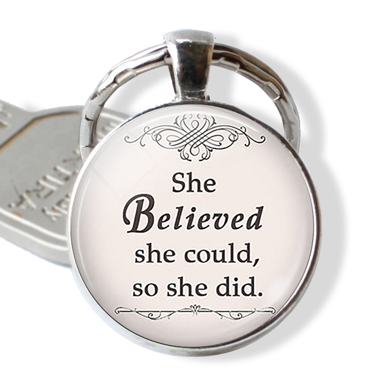 Inspirational Quotes Key Rings