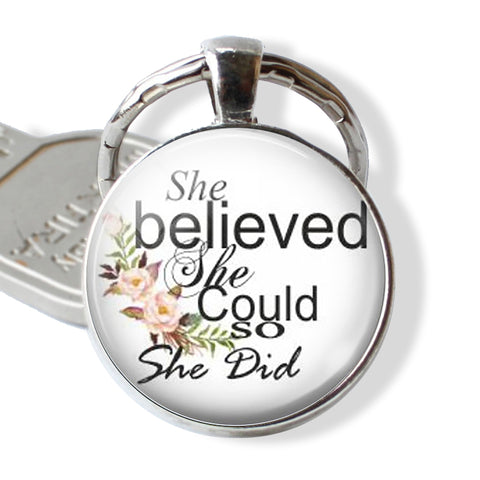 Inspirational Quotes Key Rings