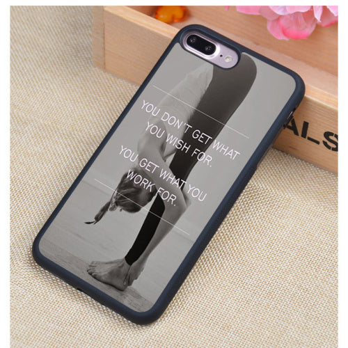 Motivational Gym Fitness Quotes Phone Case