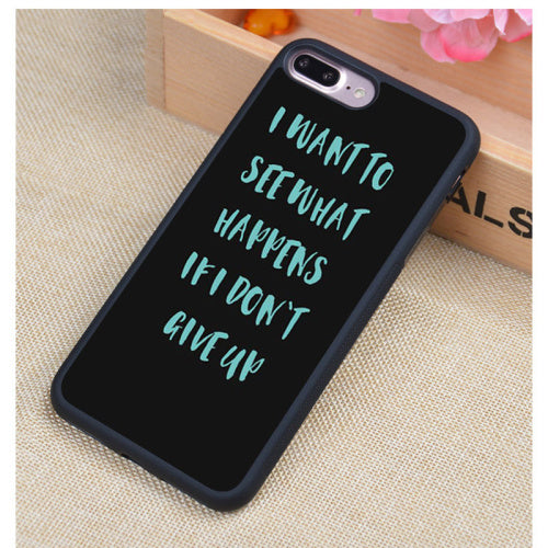 Motivational Gym Fitness Quotes Phone Case
