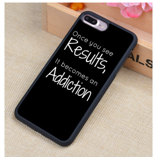 Motivational Gym Fitness Quotes Phone Case