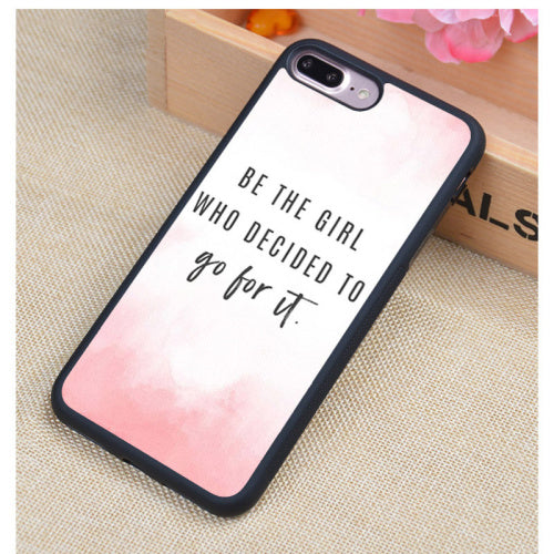 Motivational Gym Fitness Quotes Phone Case