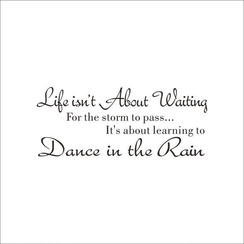 Encouragement & Inspiration Quote Wall Decal