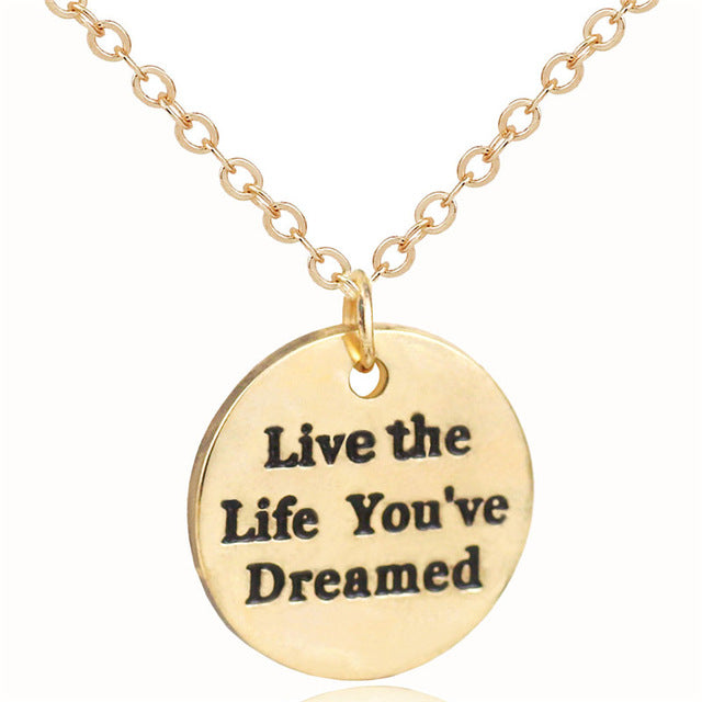 I am Very Strong Pendant Necklace