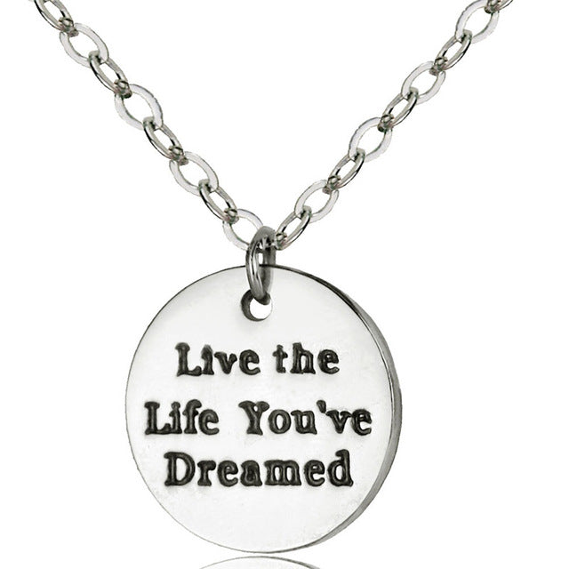 I am Very Strong Pendant Necklace