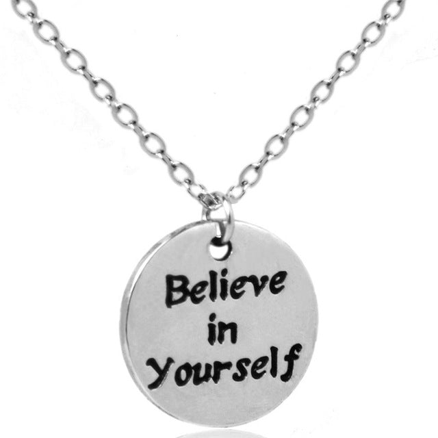 I am Very Strong Pendant Necklace