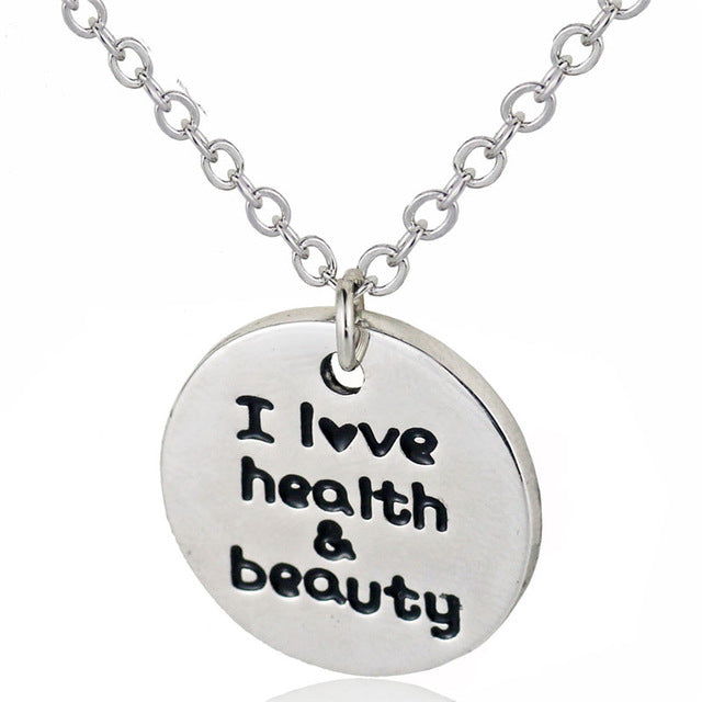 I am Very Strong Pendant Necklace