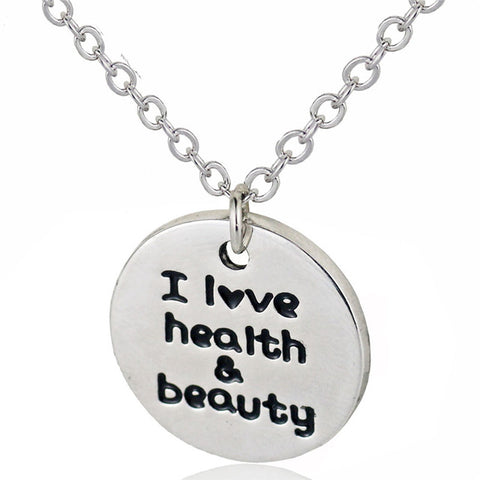 I am Very Strong Pendant Necklace