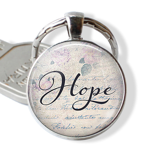 Inspirational Quotes Key Rings
